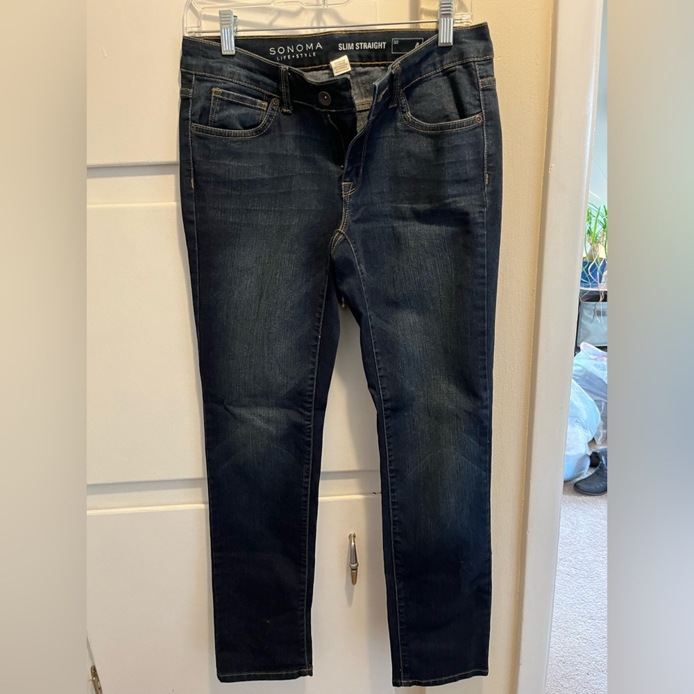 Sonoma Slim Straight Bootcut Jeans